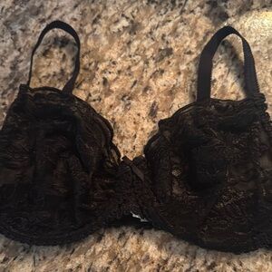 Victoria's Secret Black Lace Bra